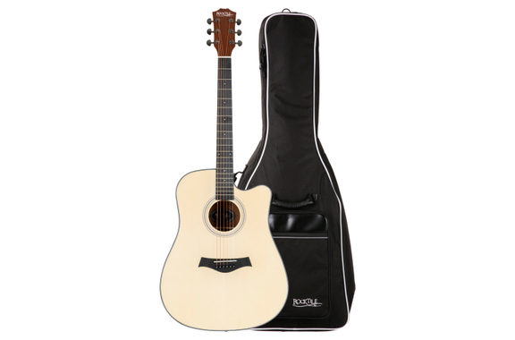 Rocktile WSD-101C NT Western Gitaar Gigbag Set image 1