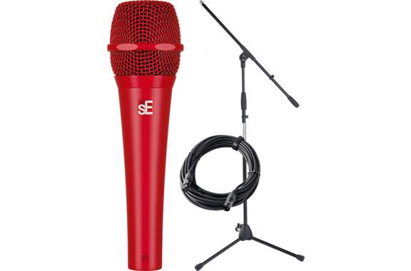 sE Electronics V7 Red Microphone Set image 1