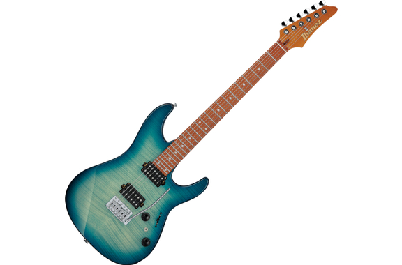 Ibanez AZ24S1F-TXB Standard Chitarra Elettrica Transparent Turquoise Burst image 1