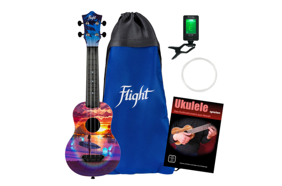 Flight UTS-42 Vibe Ultra Travel Ukulele Set image 1