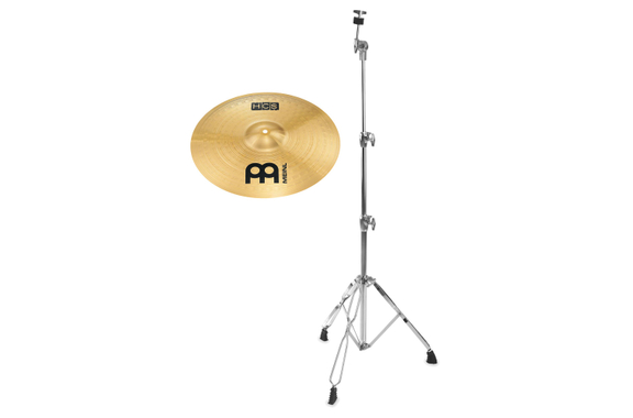 Meinl HCS 18" Crash + rechte Cymbalstand SET image 1