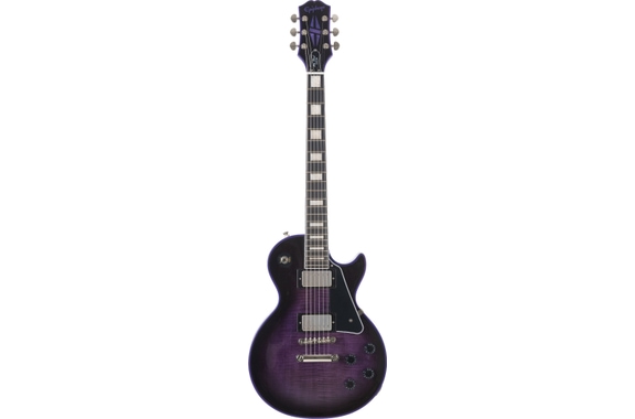 Epiphone Les Paul Custom Widow Purple Burst image 1