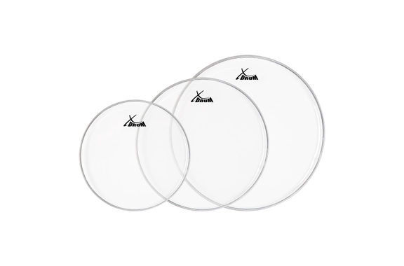 XDrum Transparent SET 10" 12" 14" image 1