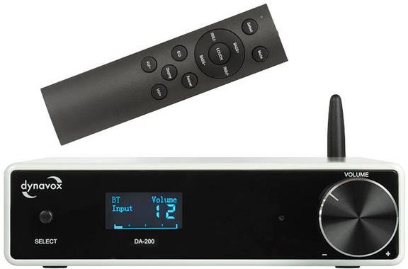 Dynavox DA-200 Amplificador Con USB-DAC Blanco image 1