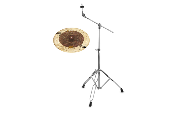 Meinl Byzance Extra Dry 16" Dual Crash Set inkl. Galgenbeckenständer image 1
