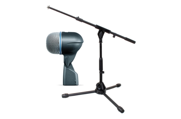 Set Microfono Shure Beta 52A per Basso con Statív image 1