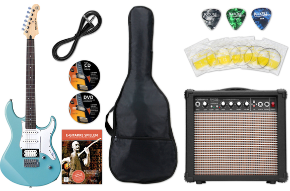 Yamaha Pacifica 112V Sonic Blue Starter Set image 1