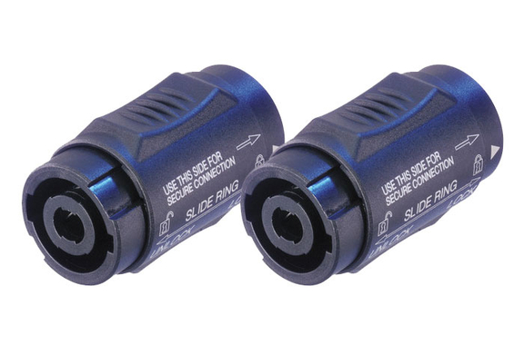 Neutrik NL4MMX Speakon Raccord 4-Pôles Pack De 2 image 1