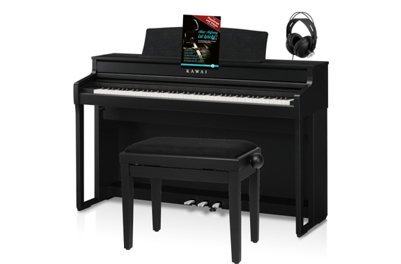 Kawai CA-501 Digitalpiano Zwart Set image 1