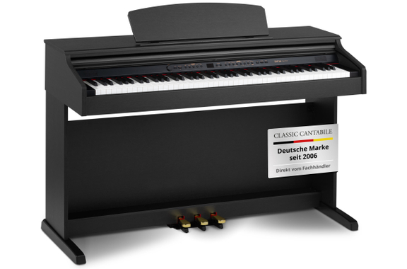 Classic Cantabile DP-50 SM E-Piano Schwarz matt image 1