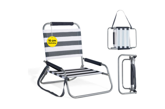 Stagecaptain CS-51 Chaise Pliante De Plage Avec Sangle D’Épaule image 1