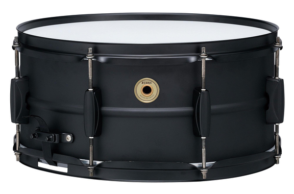 Tama BST1465BK Metalworks Black Steel 14" x 6,5" Snare Drum Matte Black image 1