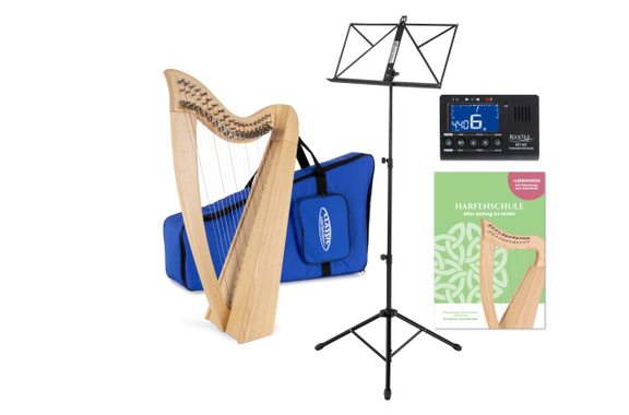 Classic Cantabile H-19 AW Arpa Celta 19 Cuerdas Set image 1