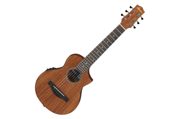 Ibanez EWP12EWB-OPN Piccolo Guitar Open Pore Natural image 1