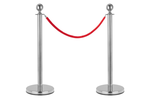Stagecaptain PLS-150 Deluxe 2.1-200S Absperrständer Personenleitsystem 2,0m silber image 1