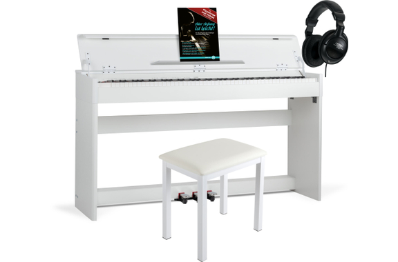 McGrey DP-18 WM E-Piano Weiß matt Set image 1