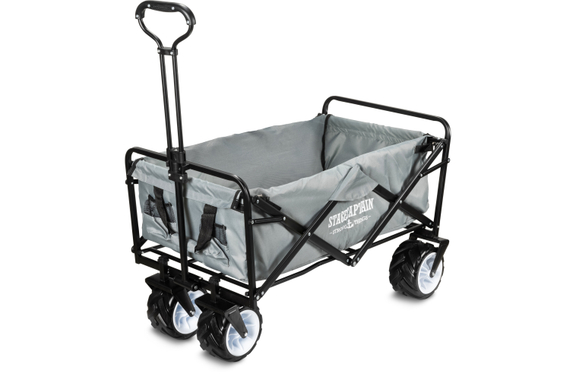 Stagecaptain Bollycart-907 GY Bollerwagen ohne Dach Grau image 1