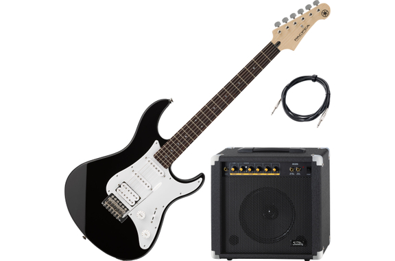 Yamaha Pacifica 012 BL Black E-Gitarre AK20G Set image 1