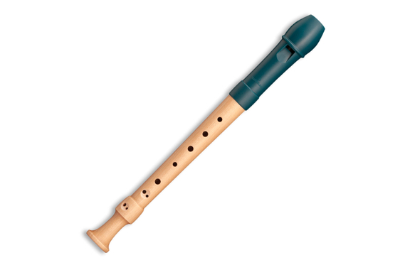 Mollenhauer Fipple "Dege" Flûte à Bec Soprano Bleu Marin Baroque image 1