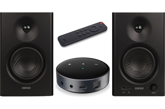 WiiM Mini / Edifier MR4 Streaming Stereo Set image 1