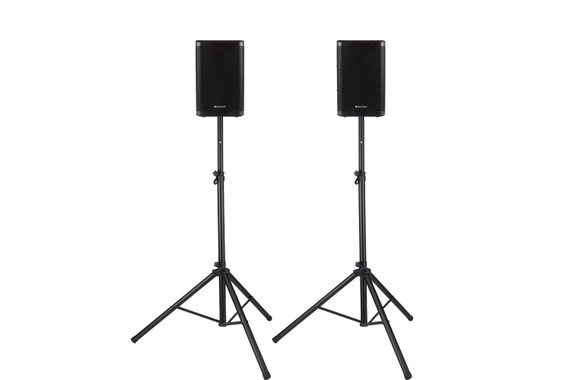 Pronomic C-208 MP Set D'Enceintes Passives 8" Avec Statifs image 1