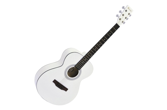 Guitarra Western Dimavery AW-303 Blanca image 1