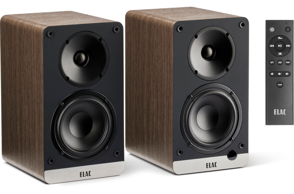 ELAC Debut ConneX B41 Cassa Attiva Walnut image 1
