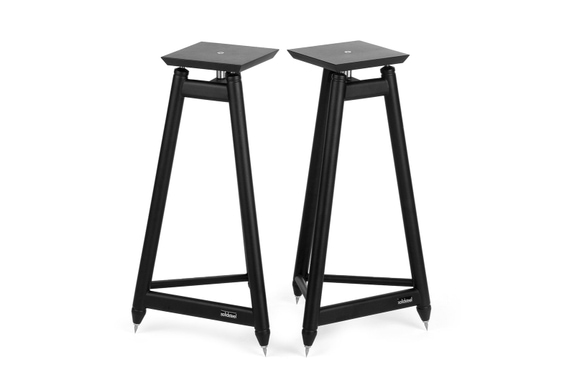 Solidsteel SS-6 Speaker Stands Pair Black image 1