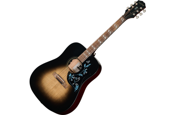 Epiphone Eric Church Hummingbird Dark Cobra Burst image 1