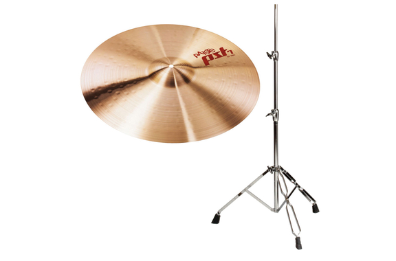 Paiste PST 7 20" Ride + Set Support Cymbale image 1