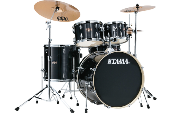 Tama IP52H6W-HBK Imperialstar Drumkit Hairline Black  - Retoure (Zustand: sehr gut) image 1