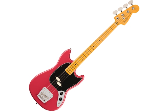 Fender American Professional Classic Mustang Bass Faded Dakota Red image 1