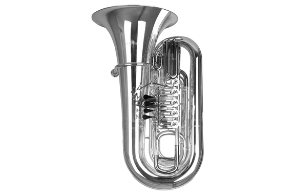 Lechgold BT-14/5S Tuba Bb plateada image 1