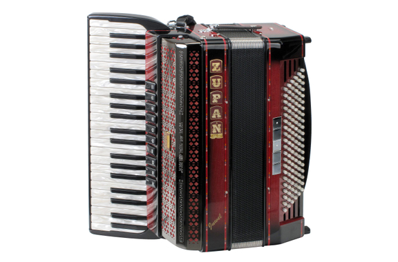 Zupan Juwel IV 120 EA/MHR Cassotto Accordéon Shadow Red image 1