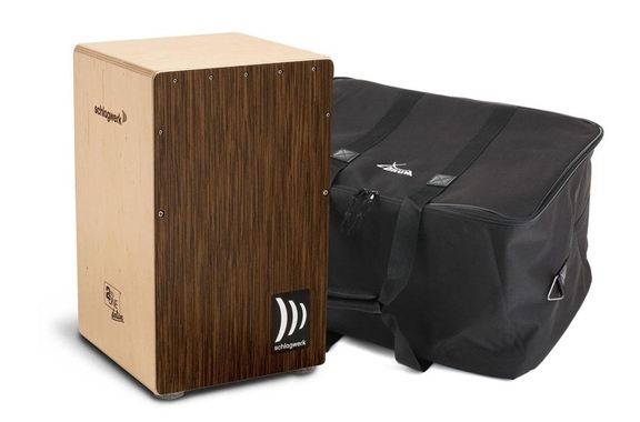 Schlagwerk CP430 Cajon 2inOne "deluxe" Wenge Set incl. Tas image 1