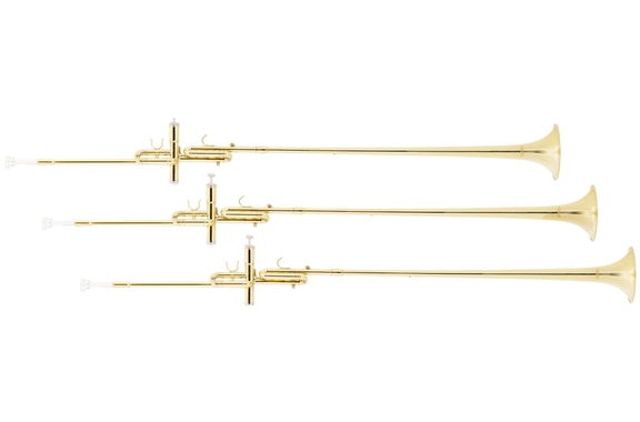 Classic Cantabile AT-1871 Più Aida Trumpet B/Bb/Ab 3-Piece Set image 1
