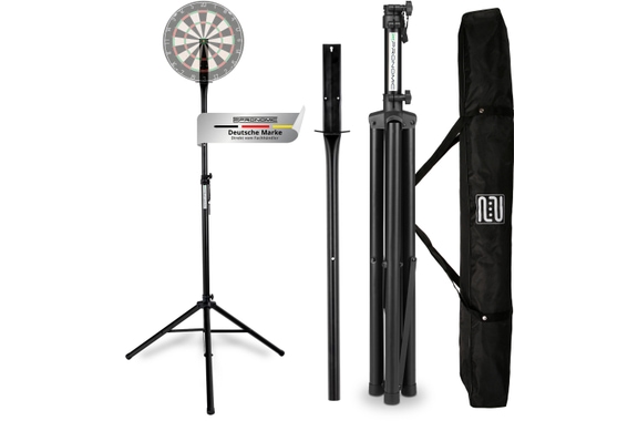 Pronomic DA-45S BK Dartboard Ständer Schwarz Set inkl. Transporttasche  - Retoure (Zustand: sehr gut) image 1