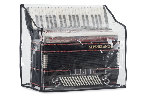 Alpenklang Cover voor 96 Bas-Accordeon Transparant image 1