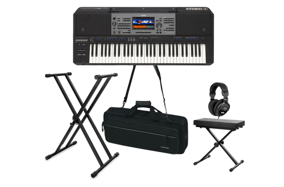 Yamaha PSR-A5000 Keyboard Deluxe Set image 1