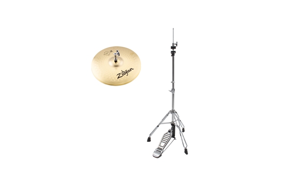 Zildjian ZP14PR Planet Z 14" HiHat Set incl. HiHat Stand image 1