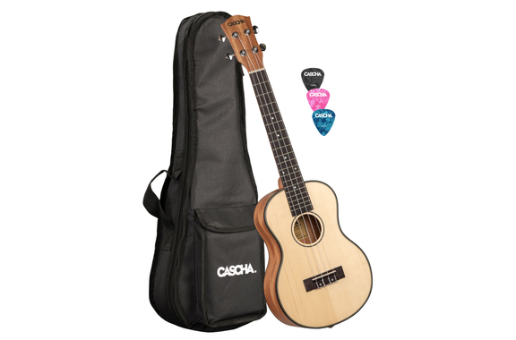 Cascha Tenor Mahagoni Ukulele Set image 1