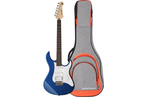 Yamaha Pacifica 012 DBM Guitare Électrique Dark Blue Metallic Set Avec Housse image 1