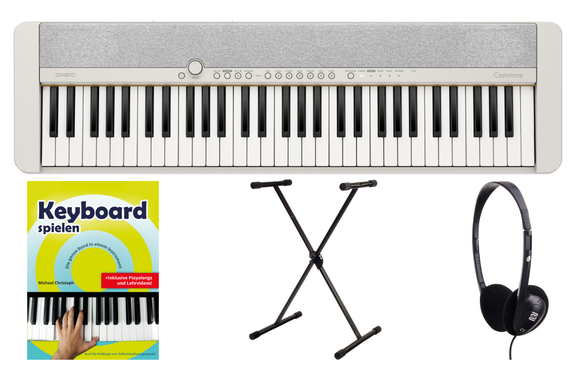 Casio CT-S1WE Casiotone Keyboard Wit Set image 1