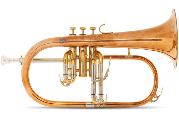Lechgold FH-60GR Bb Flugelhorn Untreated image 1