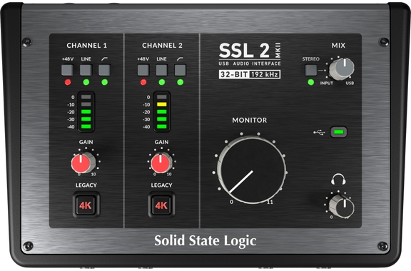 SSL 2 MKII USB-C Audio-Interface image 1