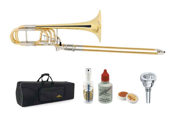 Lechgold BP-18L Trombón Bajo Latón Deluxe Set image 1
