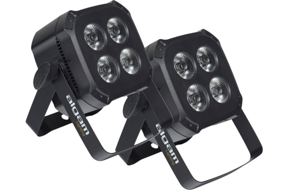 Algam Lighting MINIPAR46 QUAD LED RGBW Scheinwerfer 2er-Set image 1