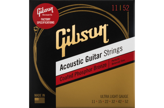 Gibson SAG-CPB11 Coated Phosphor Ultra-Light 011-052 image 1