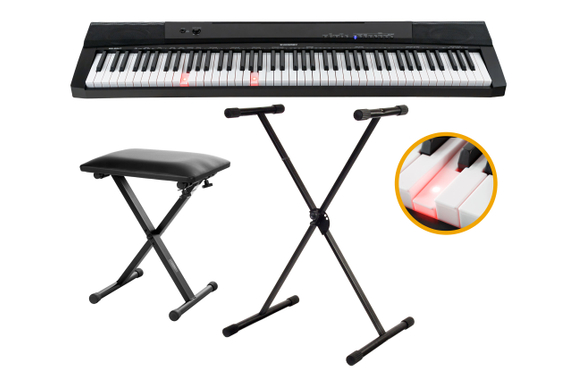 McGrey BS-88LT Lighted Keys Keyboard Set image 1
