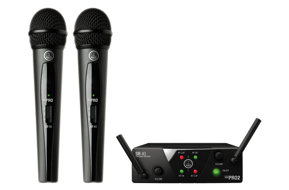 AKG WMS 40 Mini2 Dual Vocal Set image 1